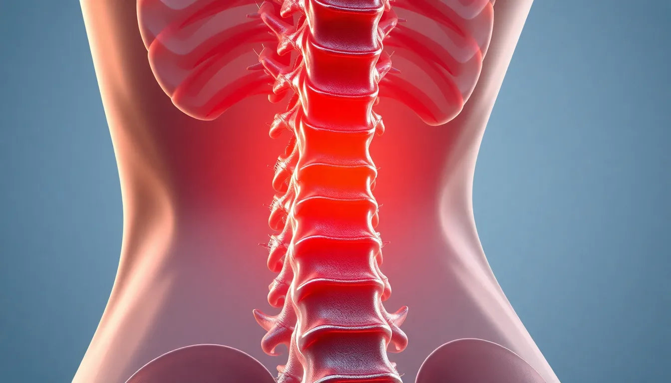 Befreie deinen Rücken: effektive Wege zur Linderung von bandscheibenprotrusion - Illustration